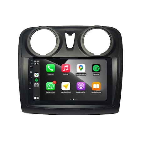 Snooper Dacia Sandero Android Carplay Multimedya 2010-2021 4gb Ram + 64gb Hafıza + 8 Çekirdek