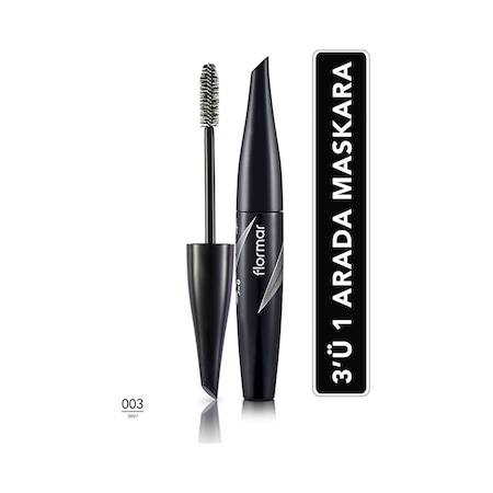 Flormar Spider Lash Üç Etkili Dolgunlaştırıcı Maskara 003 3in1