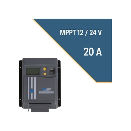 Lexron 20 Amper 12V -24V Mppt Solar Şarj Kontrol Cihazı