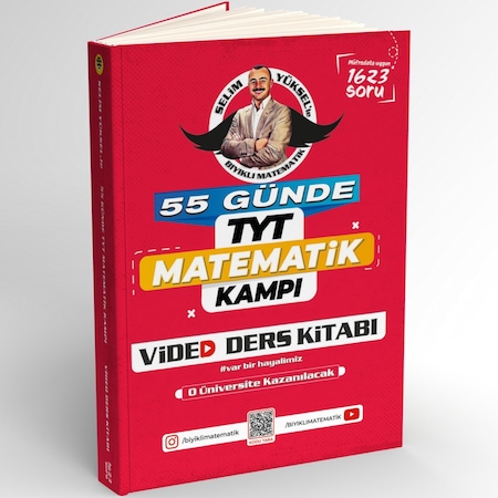 Bıyıklı Matematik 55 Günde Tyt Matematik Video Ders Kitabı