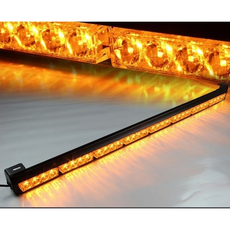 Kepçe Traktör Çakar Led Sarı + Sarı 5 Fonksiyonlu 32 Ledli 90Cm