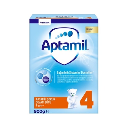 Aptamil 4 Çocuk Devam Sütü 1+ Yaş 900 G