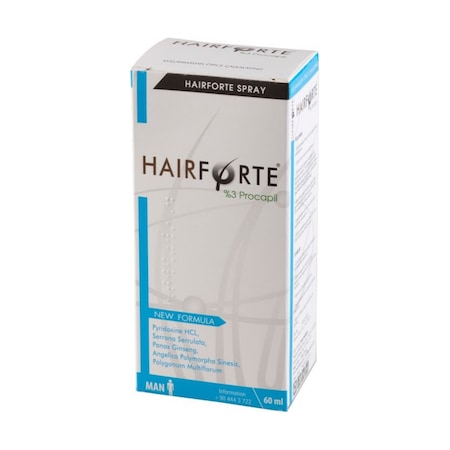 Hairforte Procapil Erkekler için Saç Dökülmesine Karşı Sprey 60 ML