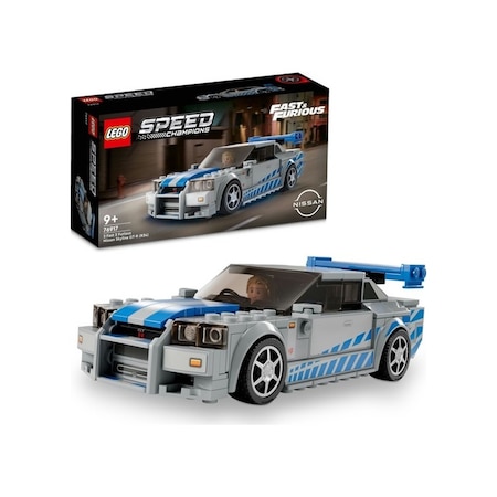 LEGO® Speed Champions 76917 Daha Hızlı Daha Öfkeli Nissan Skyline GT R(R34)