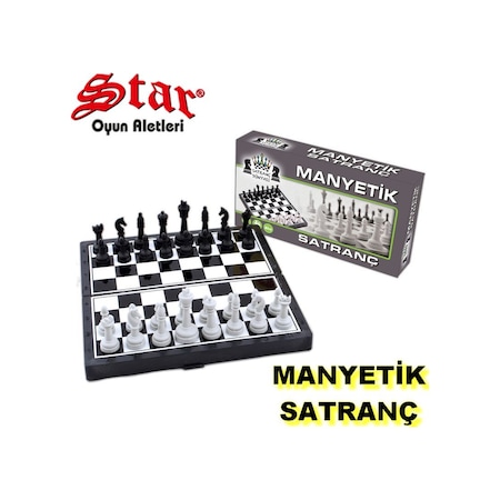 Star Manyetik Satranç 1. Kalite Manyetik Satranç Oyun