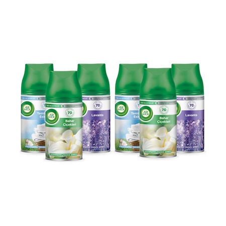 Air Wick Oda Kokusu Freshmatik Makine Yedek Spreyi 6 x 250 ML