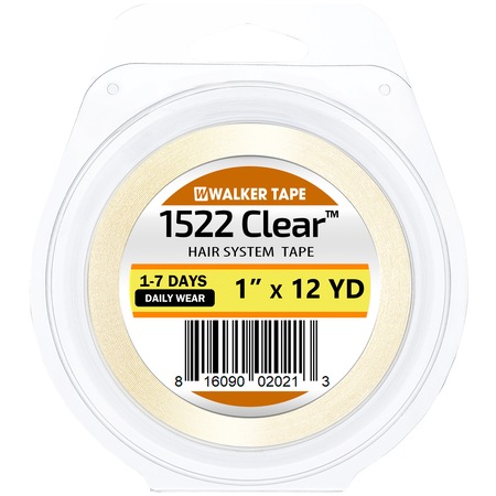 Walker Tape 1522 Clear Protez Saç Bandı Rolu (2.5 CM x 10,97M)
