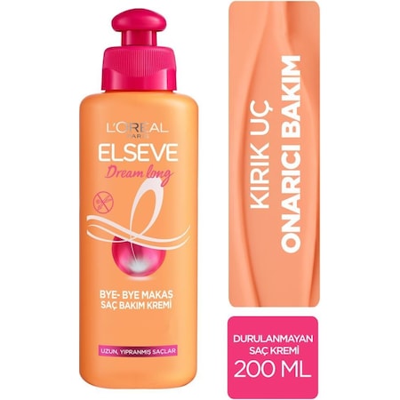 Elseve Dream Long Bye-Bye Makas Saç Bakım Kremi 200 ML