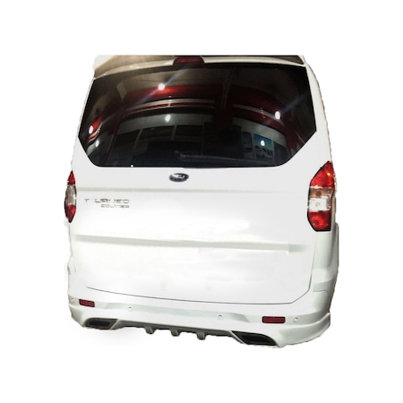 Ford Courier Difüzörlü Arka Tampon Eki Karlık Boyalı