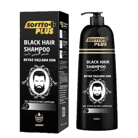 Softto Plus Saç Siyahlaştırıcı Şampuan 350 ML