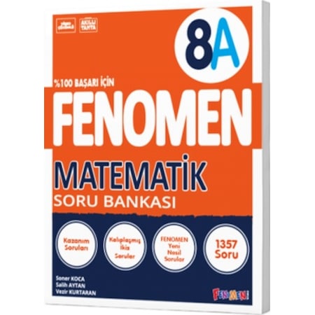 Fenomen Yayıncılık 8. Sınıf LGS Matematik Soru Bankası (A)