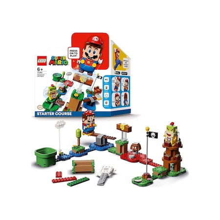 LEGO® Super Mario™ Mario ile Maceraya Başlangıç Seti 71360 6+ Yaratıcı Oyuncak Yapım Seti - 231 Parça