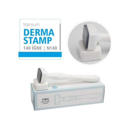 Drs N140 İğne Dermastamp 0.50 MM Derma Mikro Stamp + Temizleme Spreyi