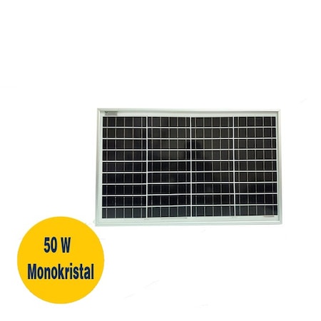 Gesper Energy 50W Watt Monokristal Güneş Paneli 36 Hücre 12 V