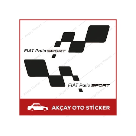 Fiat Palio Sticker Takım Set Palio Sport Sticker Fiat Oto Sticker