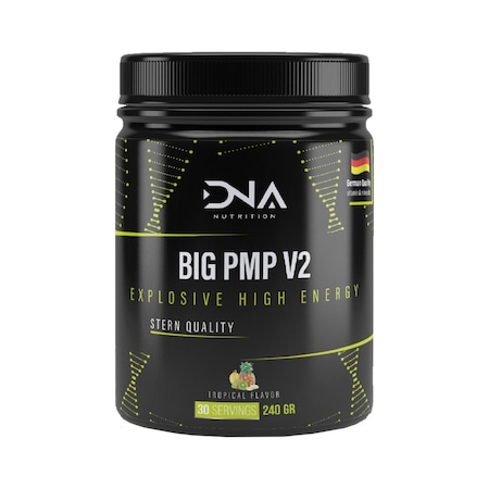 DNA Nutrition Big Pmp V2 Pre-Workout 240gr - Tropik Meyve Aromaı