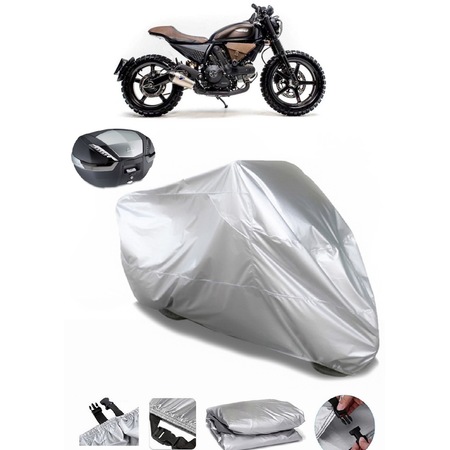 Ducati Scrambler Sixty2 Arka Çanta Uyumlu Motosiklet Branda Premium Kalite