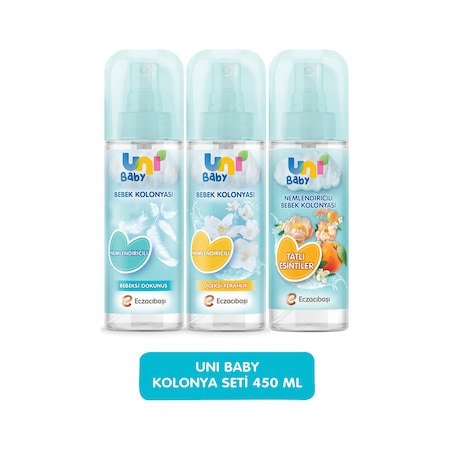 Uni Baby Kolonya Seti 450 Ml