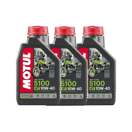 Motul 5100 10W-40 4T Motor Yağı 3 x 1 L