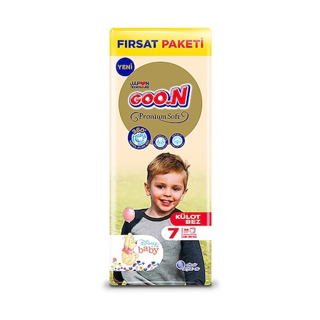 Goon Külot Bebek Bezi 7 Numara XXL Premium Soft 36 Adet