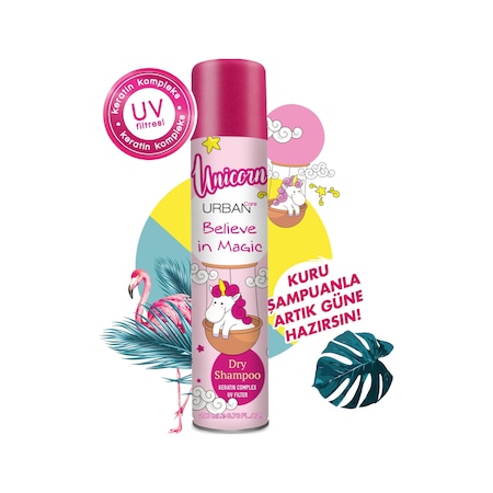 Urban Care Dry Shampoo Unicorn Believe In Magic Kuru Şampuan 200 ML