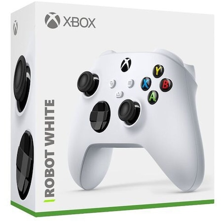 Microsoft Xbox One X - S Series 9. Nesil Robot White Controller Kablosuz Oyun Kolu