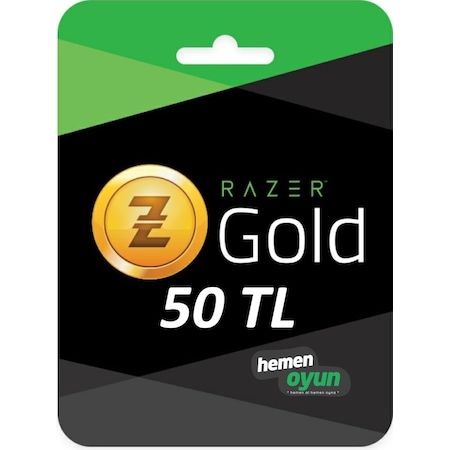 50 TL Razer Gold 50 TL Razer Gold E-Pin