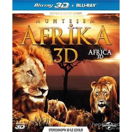 Amazing Africa - Muhteşem Afrika 3d Blu-ray