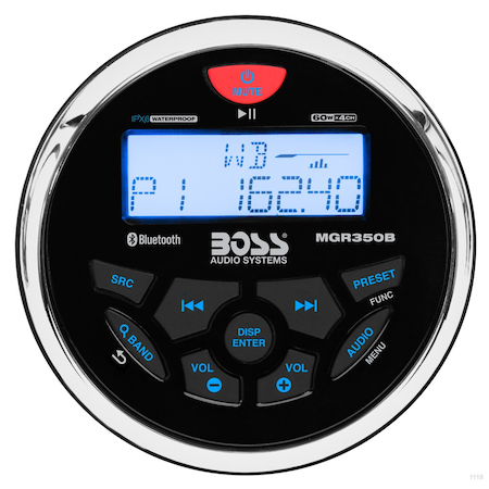 Boss Audio Systems MGR350B Aux Usb Girişli Bluetoothlu Marin Teyp