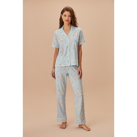 Suwen Sakura Maskülen Pijama Takımı Sh24750660b956