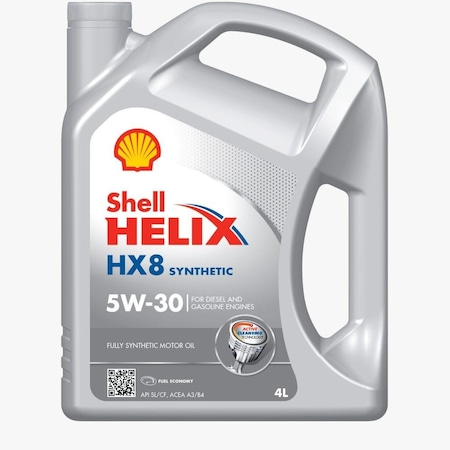 Shell Helix HX8 5W-30 Tam Sentetik Motor Yağı 4 L