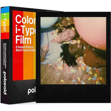 Polaroid Color Film Fori-Type Black Frame E