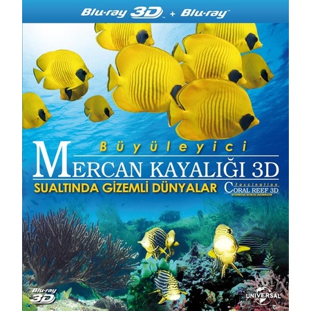 Blu Ray-Büyüleyici Mercan Kayalığı Su Altında Gizemli Dünyalar 3D