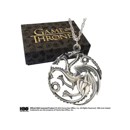 Game Of Thrones Targaryen Shield Pendant Kolye