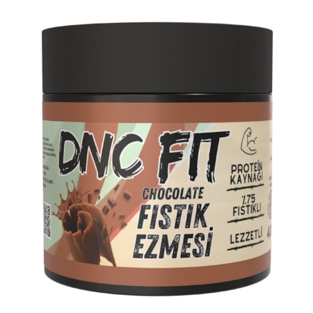 Dnc Fıt Belçika Çikolatalı Parçacıklı Fıstık Ezmesi 400 G