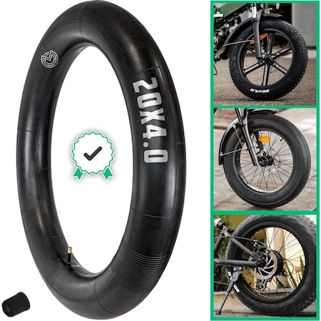 Meghna Fat Bike 20 X 4.00 İç Lastik 2 Li Set Butyl A Kalite