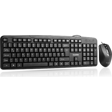 Dark DK-AC-KM1040F Kablolu F Klavye Mouse Set