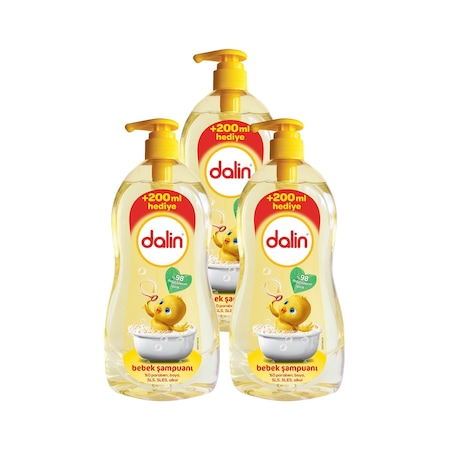 Dalin Bebek Şampuan 3 x 900 ML