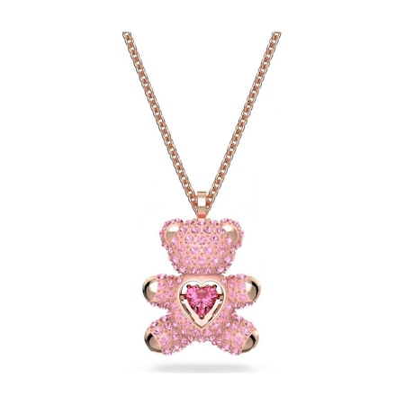 Swarovski Teddy:Pend Hrt Lros/Ros Kolye 5642976