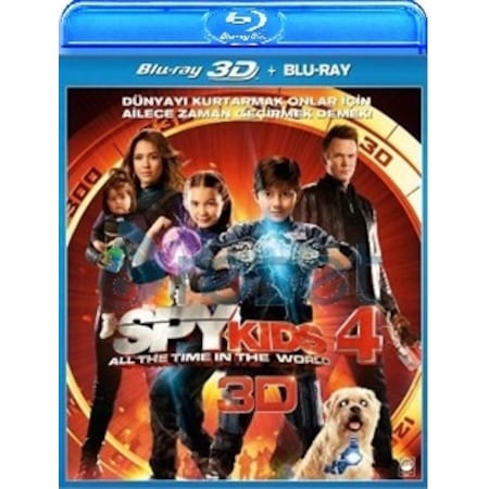 Spy Kids 4 3d +2d Blu Ray Tek Disk