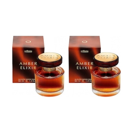 Oriflame Amber Elixir Kadın Parfüm 2'li Set EDP 50 ML