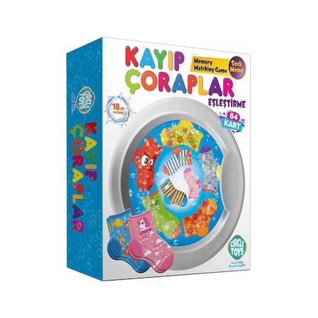 Circle Toys Kayıp Çoraplar Eşleştirme Oyunu