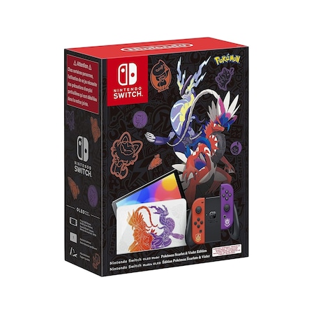 Nintendo Switch OLED Pokemon Scarlet & Violet Limited Edition (İthalatçı Garantili)