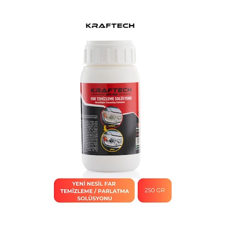 Kraftech Araba Far Temizleme Sıvısı Solüsyonu Kloroform 250 G