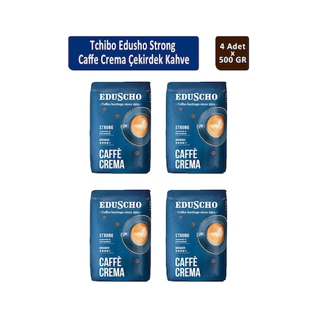 Tchibo Eduscho Caffe Crema Strong 4 x 500 G