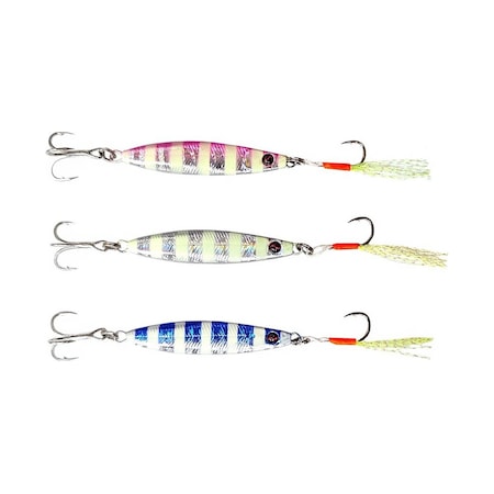 Shufa Psycho Sprat Jig 3 Adet Turkish Zebra Mix