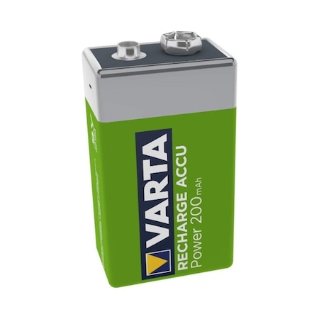 Varta 56722 200 mAh 9V Ni-MH Şarj Edilebilir Pil 2'li