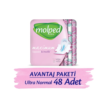 Molped Hijyenik Ped Ultra Normal Avantaj Paketi 48 Adet