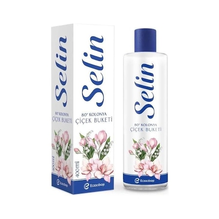 Selin Kolonya Çiçek Buketi Pet 400 ML