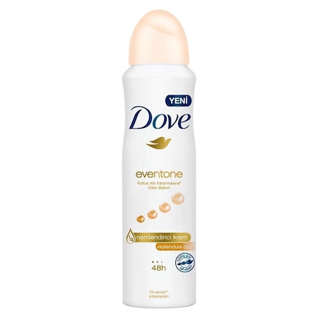 Dove Eventone Koltuk Altı Kararma Önleyici Kadın Sprey Deodorant 150 ML